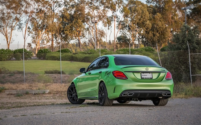 2016 Vorsteiner Mercedes-AMG C63 HD Papel pintado 05 Vistas:6727