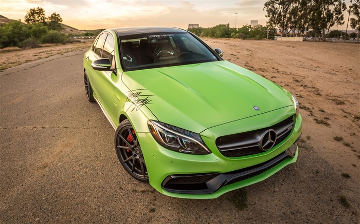 Fondo de pantalla de 2016 Vorsteiner Mercedes-AMG C63 HD Vistas:24627