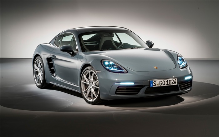 2017 Porsche 718 Cayman HD Desktop Wallpaper Views:24057