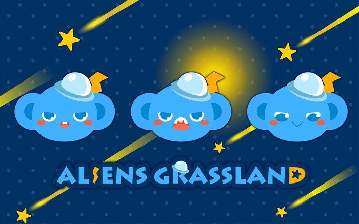 Fondo de pantalla de Alien Prairie Star Alsens Grassland Anime 07 Vistas:5751