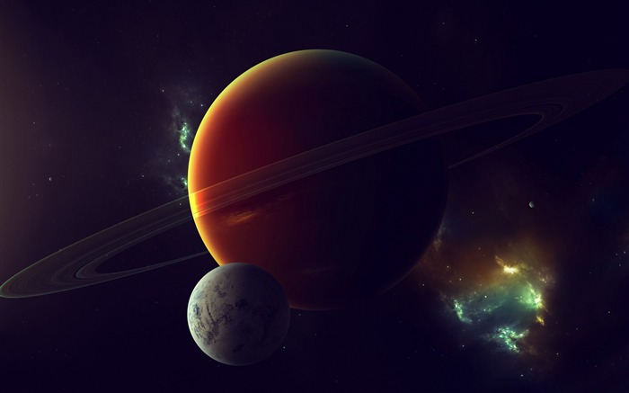 Exoplanet planet stars-Expansion Space HD fondo de pantalla Vistas:11096