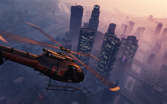 Grand theft auto v gta 5 helicopter-Game Posters HD Wallpaper Views:13316 Date:2016/5/27 3:28:14