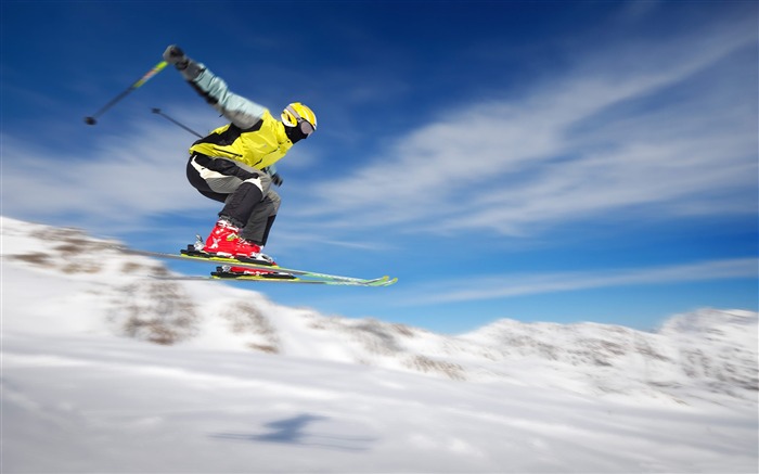 Snow Mountain Snowboarding Extreme HD Wallpaper 02 Vistas:7971