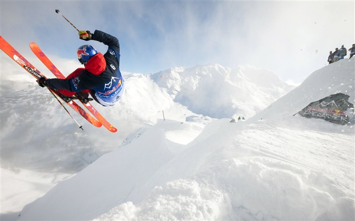 Snow Mountain Snowboarding Extreme HD Wallpaper 03 Vistas:8417