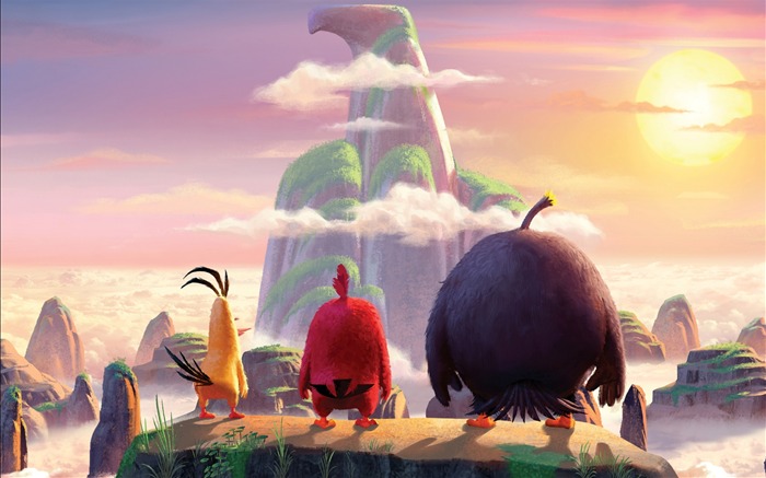 The angry birds art cover-Widescreen Fondo de pantalla de alta calidad Vistas:7732