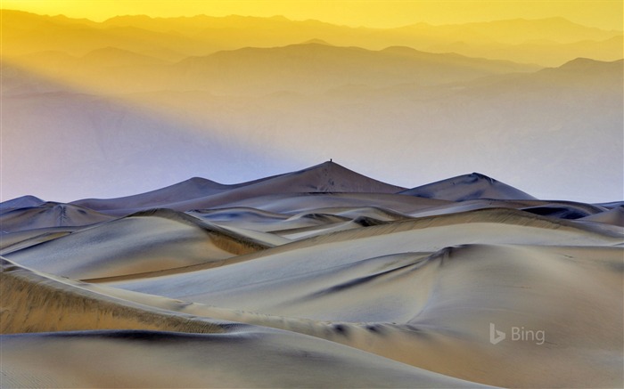 Parc national de la Californie Death Valley-2016 Bing Fond d'écran Vues:8665