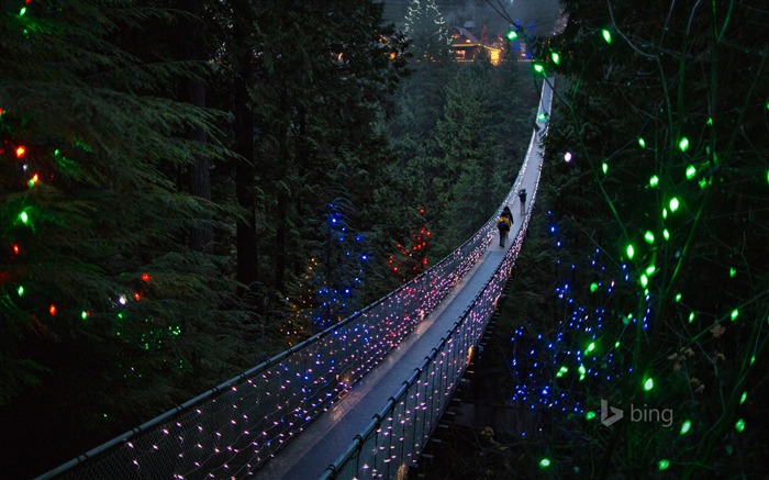 Canadá Capilano Suspension Bridge-2016 Bing Desktop Wallpaper Visualizações:7400