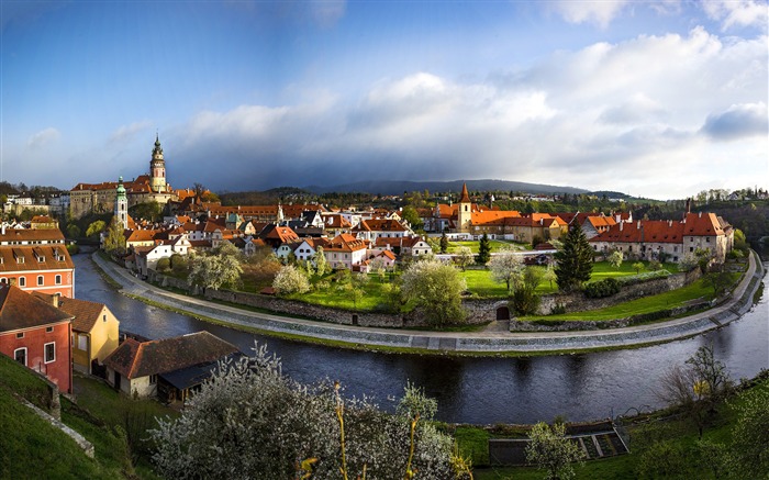 Cesky Krumlov travel landscape HD Wallpaper 01 Views:10226 Date:2016/6/26 2:57:34