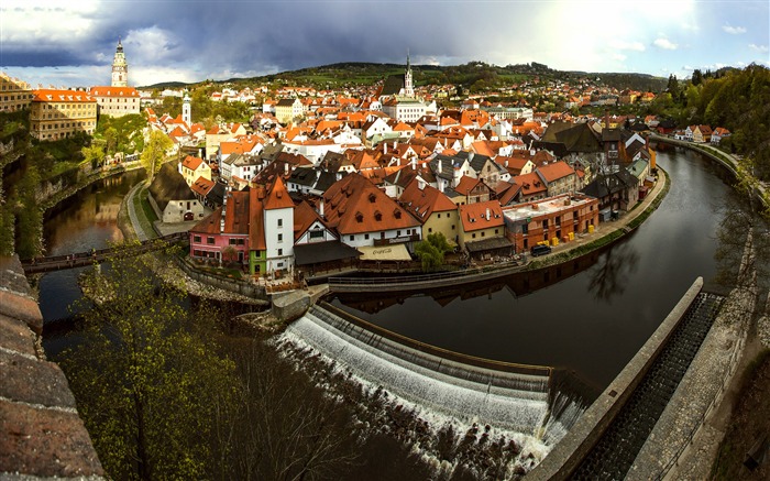 Cesky Krumlov travel landscape HD Wallpaper 03 Views:9410 Date:2016/6/26 2:58:52