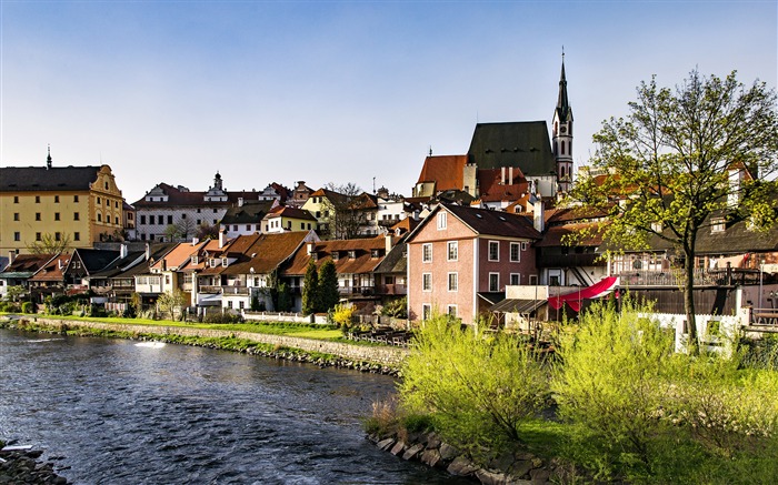 Cesky Krumlov travel landscape HD Wallpaper 04 Views:8100 Date:2016/6/26 2:59:24