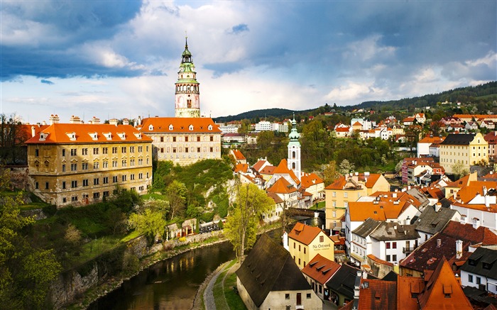 Cesky Krumlov travel landscape HD Wallpaper 11 Visualizações:8781