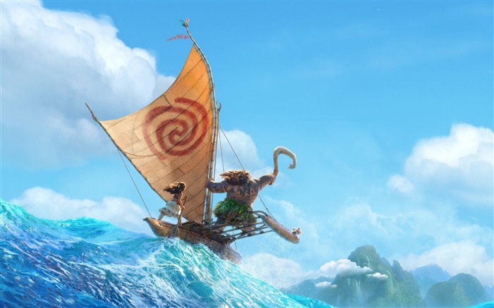 Disney moana 2016 animation-Films Affiches HD Fond d'écran Vues:16879