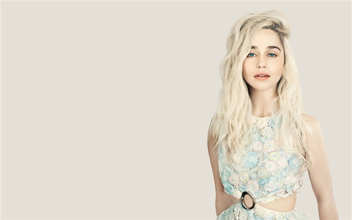 Emilia Clarke Celebs Actriz-belleza foto fondo de pantalla HD Vistas:9509