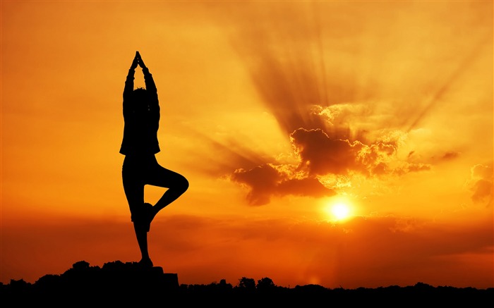 Evening Yoga beauty-2016 Sport HD Wallpaper Views:14024 Date:2016/6/20 8:50:45