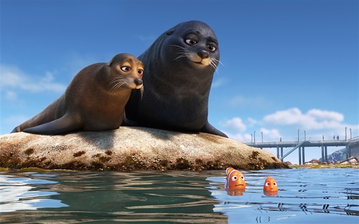 Encontrar a Dory Sea Lions 2016-Películas Posters Fondo de escritorio HD Vistas:9020