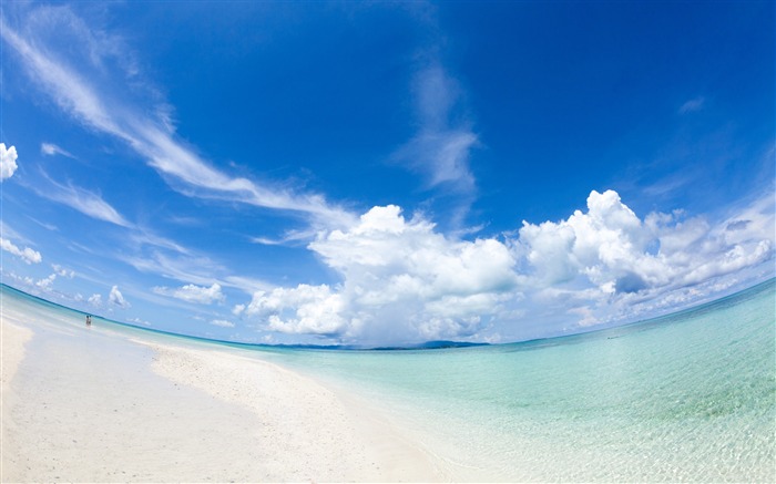 Ilhas tropicais japonesas - cenário do oceano HD wallpaper Visualizações:13176