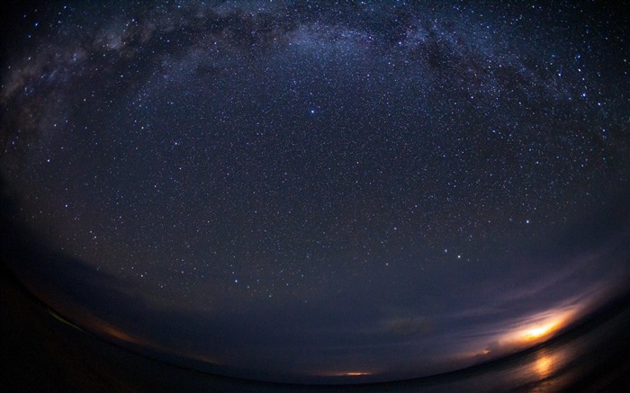 地球银河系夜空-2016年高品质壁纸 浏览:11353