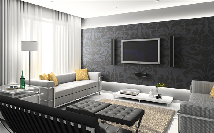 Minimalist interior design theme HD Wallpaper 08 Views:9203 Date:2016/6/21 9:51:52