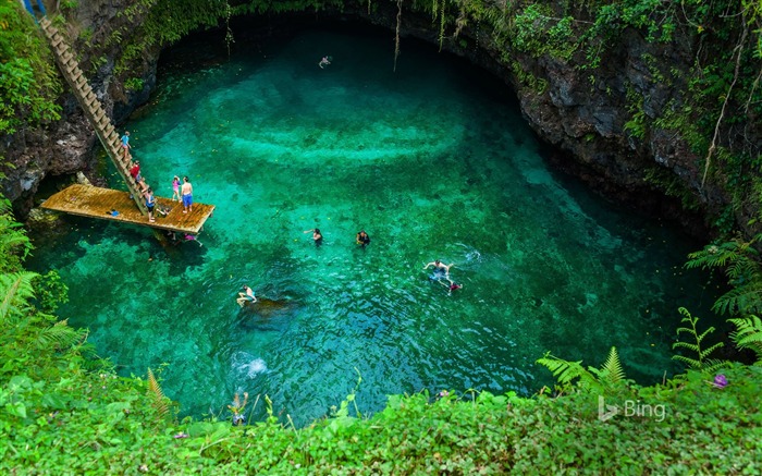 Samoa Upolu Sua Ocean Trench-2016 Bing Wallpaper Visualizações:7196