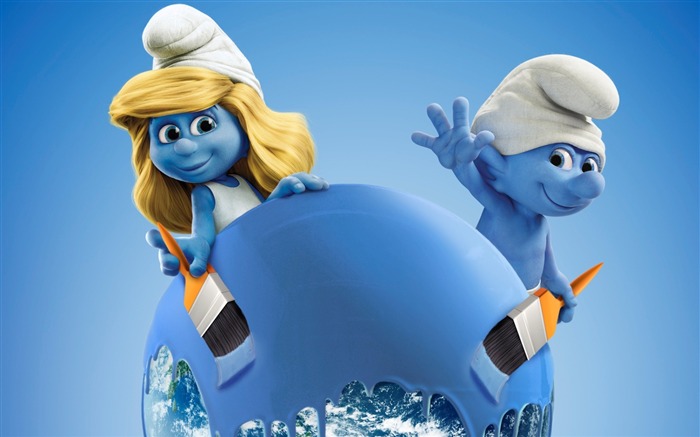 The smurfs cartoon-2016 Movies HD Wallpaper Views:9192 Date:2016/6/4 6:52:58