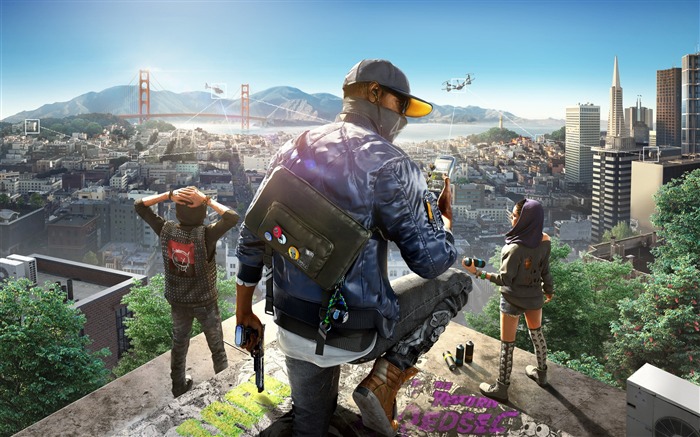 Watch Dogs 2 ウォッチドッグス2-ゲームのポスターHDの壁紙 ブラウズ:14316