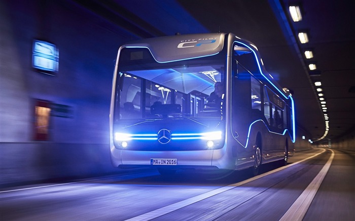 2016 Mercedes-Benz Future Bus HD Theme Fonds d'écran Vues:29579