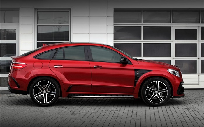 2016 Vermelho Mercedes-Benz GLE Inferno HD Wallpaper 03 Visualizações:6962