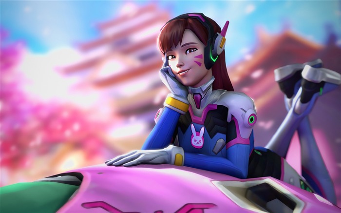 Dva overwatch-High Quality HD Wallpaper Views:23041 Date:2016/7/8 8:06:26