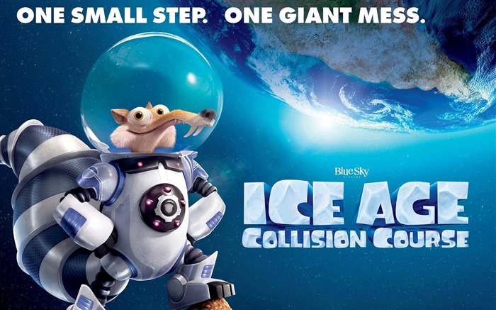 冰川时代5:星际碰撞 Ice Age:Collision Cours 2016电影海报壁纸 浏览:23269