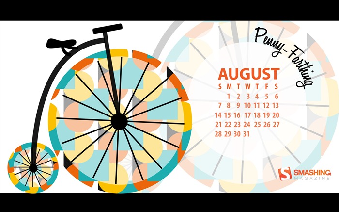 Fondo de escritorio de Penny Farthing-agosto de 2016 Vistas:7722