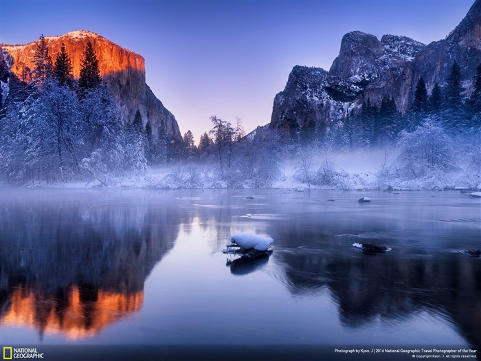 Papéis de Parede geográfica nacional de Califórnia de Yosemite Valley Visualizações:7487