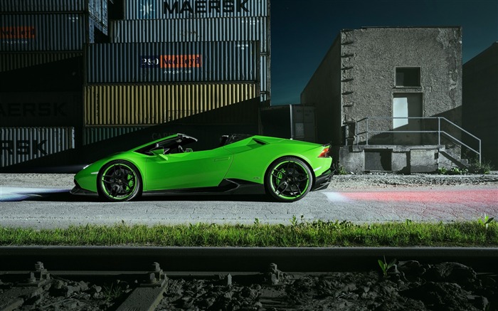 2016 Lamborghini Huracan Spyder HD Wallpaper 03 Vistas:6647