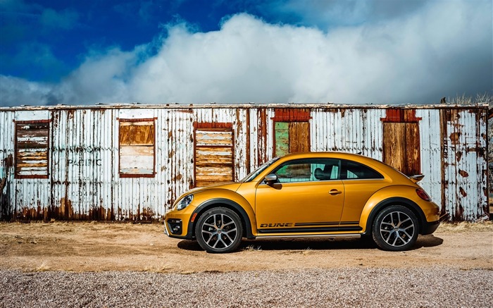 2016 Volkswagen Beetle Dune Auto HD Fonds d'écran Vues:25161