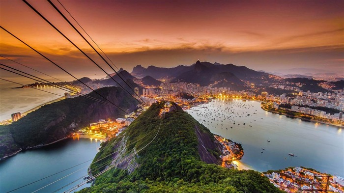 Brasil Rio Sugarloaf Mountain-2016 Bing Fondos de escritorio Vistas:10185