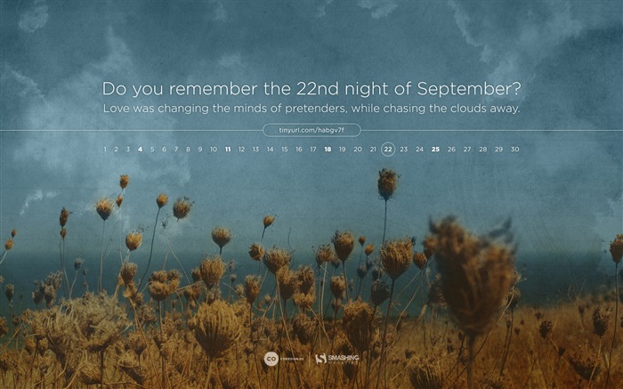 Do You Remember-September 2016 Calendar Wallpaper Views:7859 Date:2016/8/31 8:42:51