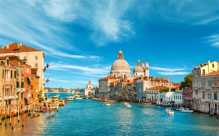 Grand canal Veneza italia-Papel de parede de alta qualidade clássico Visualizações:18489