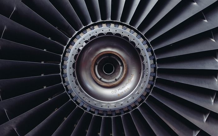 Jet Engine Close-up-2016 iMac Rétine HD Fonds d'écran Vues:7747