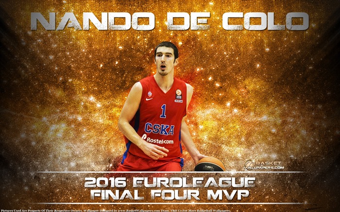 Nando De Colo-2016 NBA Affiche HD Fond d'écran Vues:9173