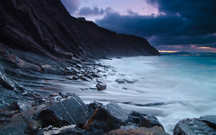 Papéis de Parede de Alta Qualidade da Praia Nature Step Cliff-Classic Visualizações:8471