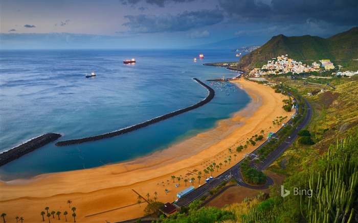 Teresita Beach Islas Canarias España-2016 Bing Desktop Wallpaper Vistas:8517