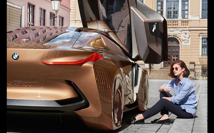 2016 BMW Vision Next 100 Auto HD Fonds d'écran Vues:8599