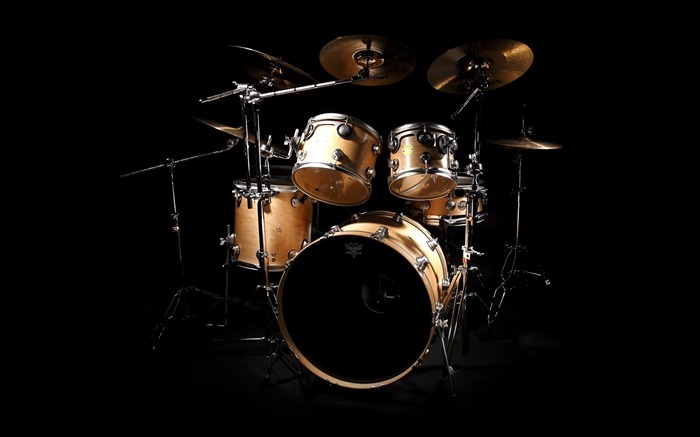 Drums black background-2016 Music HD Wallpaper Views:15912 Date:2016/9/20 9:55:29