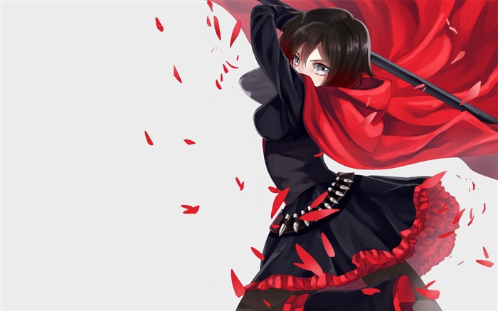 Ruby rose rwby-2016 Anime HD Fond d'écran Vues:15271