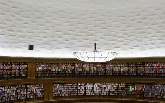 Suède Stockholm Public Library-2016 Bing Fond d'écran Vues:8203