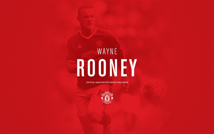 Wayne Rooney-2016 Manchester United HD Fonds d'écran Vues:7340