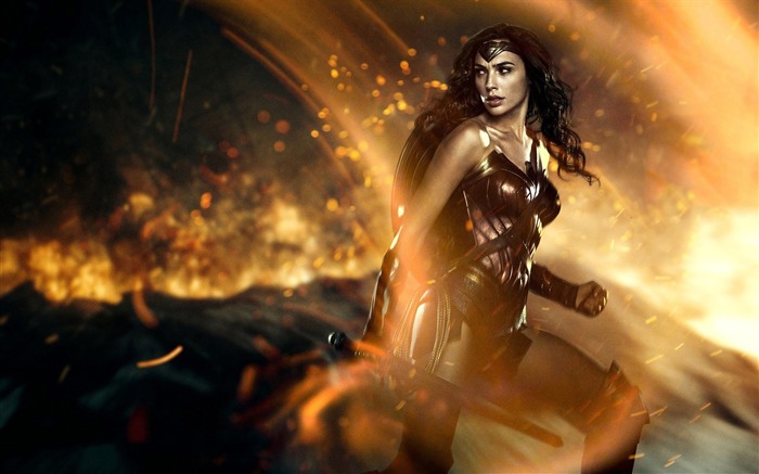 Wonder woman gal gadot-2016 Movie Poster Wallpaper Views:9579 Date:2016/9/17 2:49:16