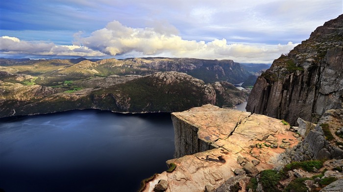 Haute Montagne Lacs Vues-Windows 10 HD Fonds d'écran Vues:18248