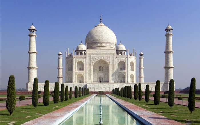 Taj mahal agra india-2016 High Quality HD Wallpaper Views:11951 Date:2016/10/7 10:21:24