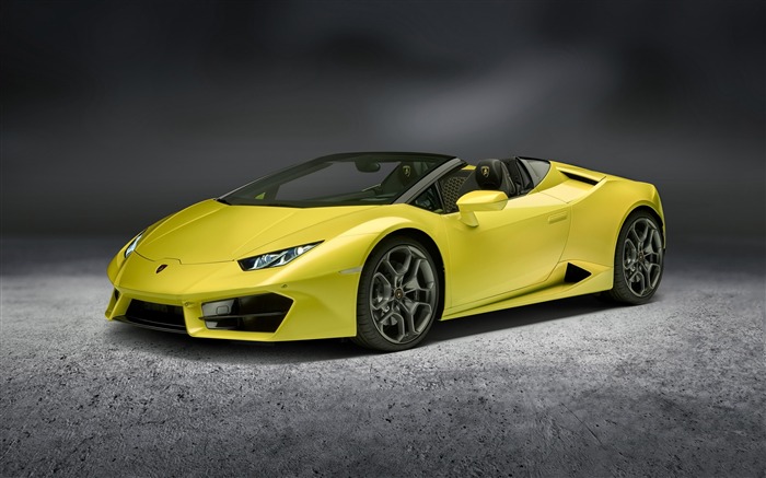 2017 Lamborghini Huracan RWD Spyder HD Fond d'écran Vues:7550