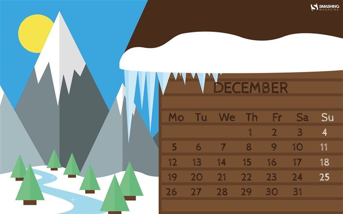 Baby Its Cold Outside-December 2016 Calendar Wallpaper Views:7647 Date:2016/11/30 6:23:50